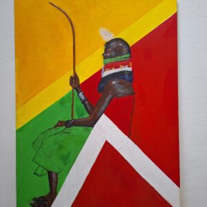 Santos: Portrait of a Turkana tribeswoman Flag and Country